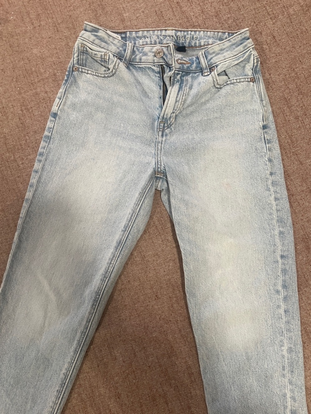 American Eagle Outfitters Light Blue Straight Jeans